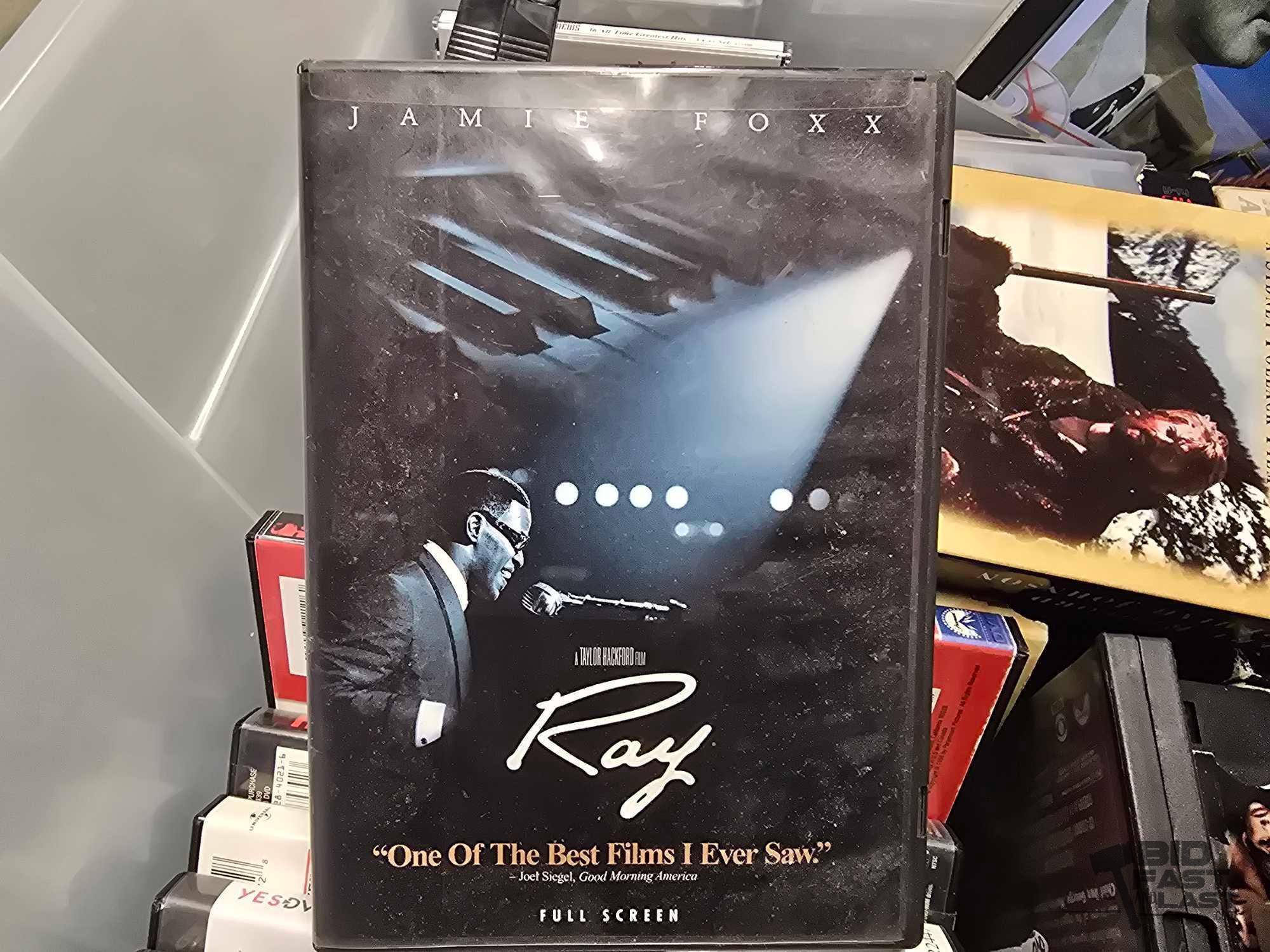 CDs, DVDs, VHS, and Cassette Tapes