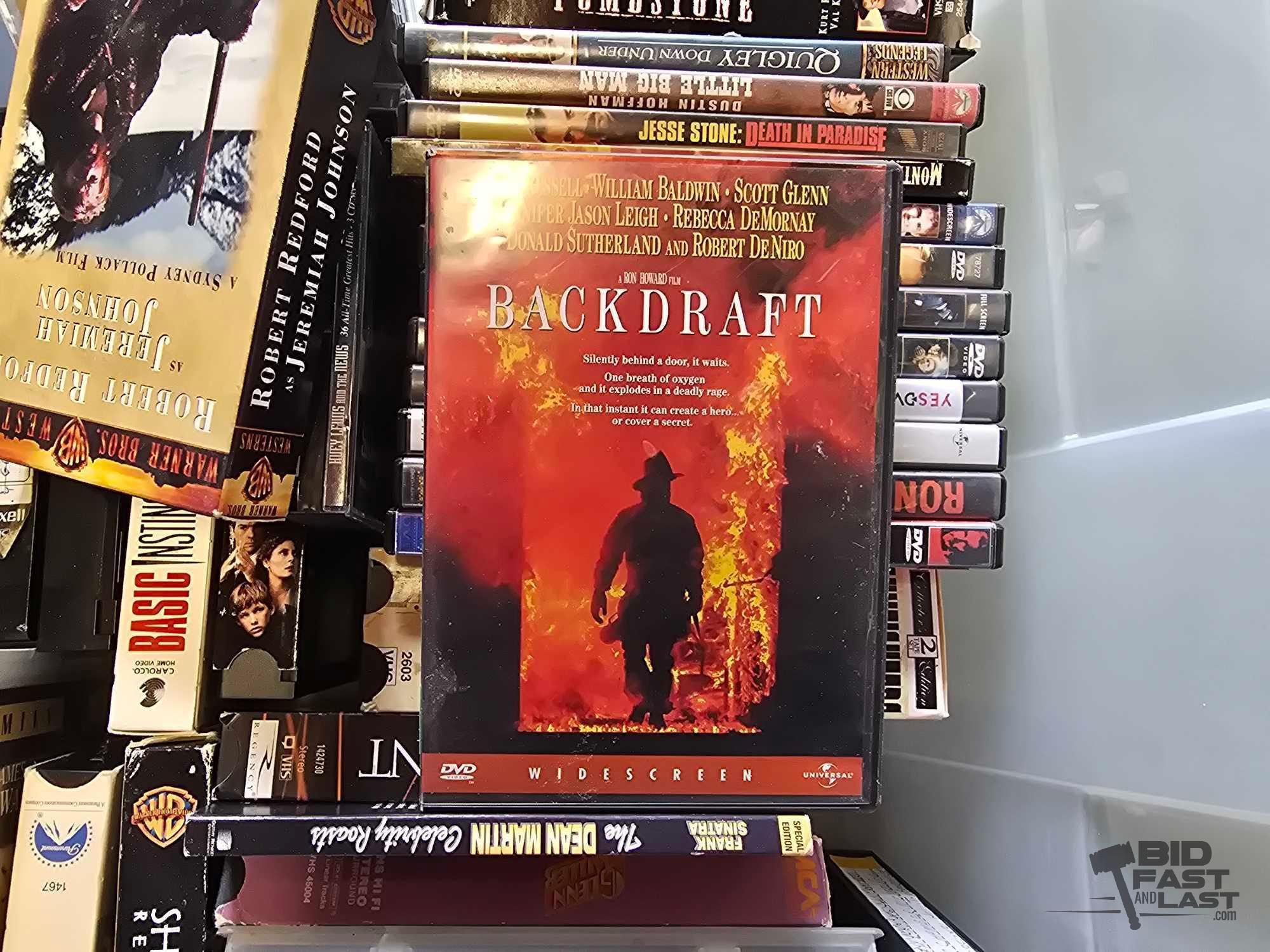 CDs, DVDs, VHS, and Cassette Tapes