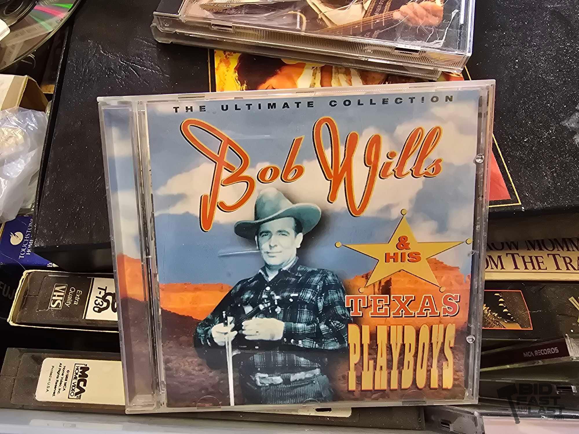 CDs, DVDs, VHS, and Cassette Tapes