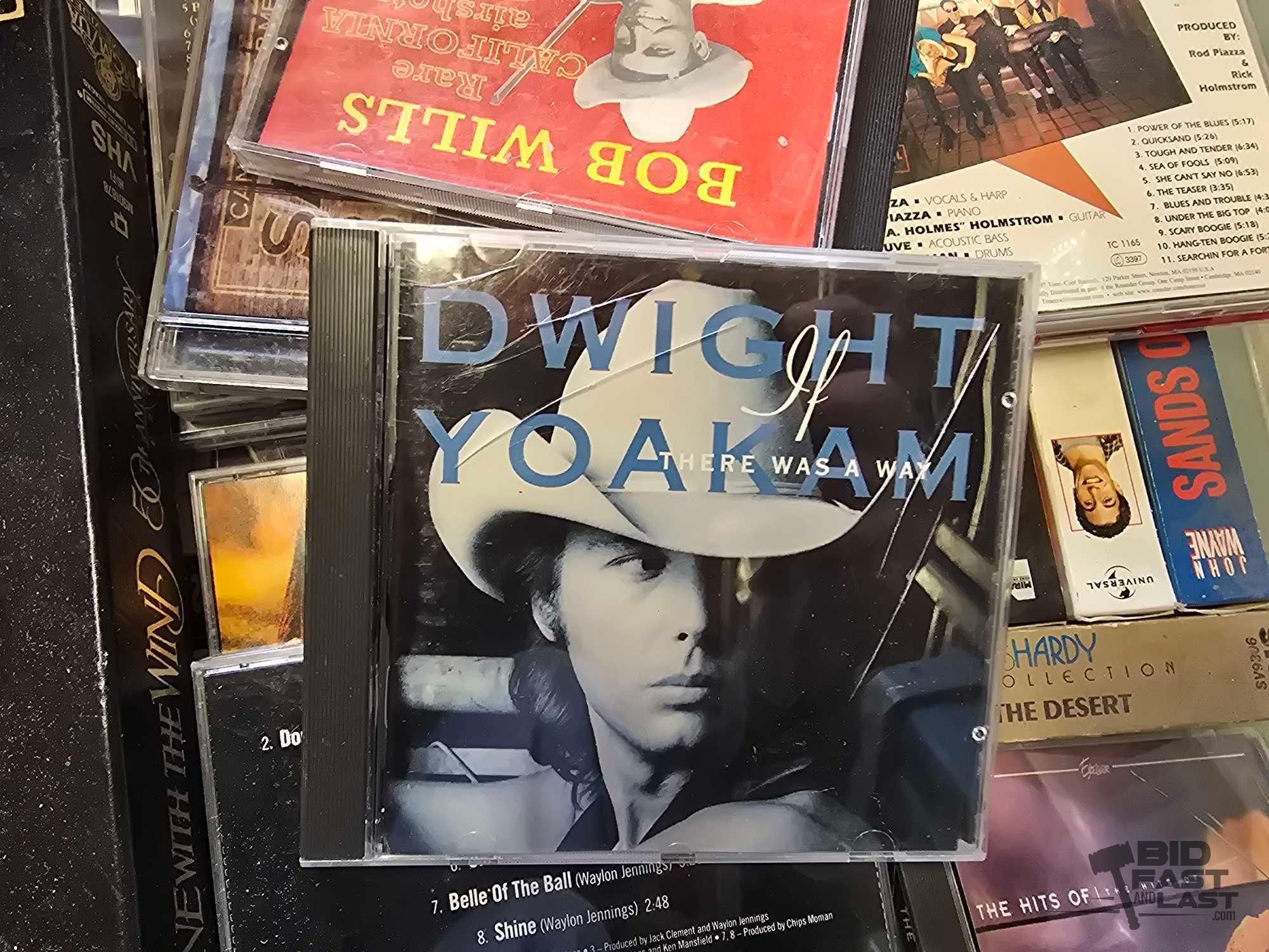 CDs, DVDs, VHS, and Cassette Tapes