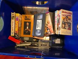 CDs, DVDs, VHS, and Cassette Tapes