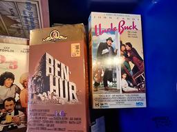 CDs, DVDs, VHS, and Cassette Tapes