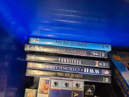 CDs, DVDs, VHS, and Cassette Tapes