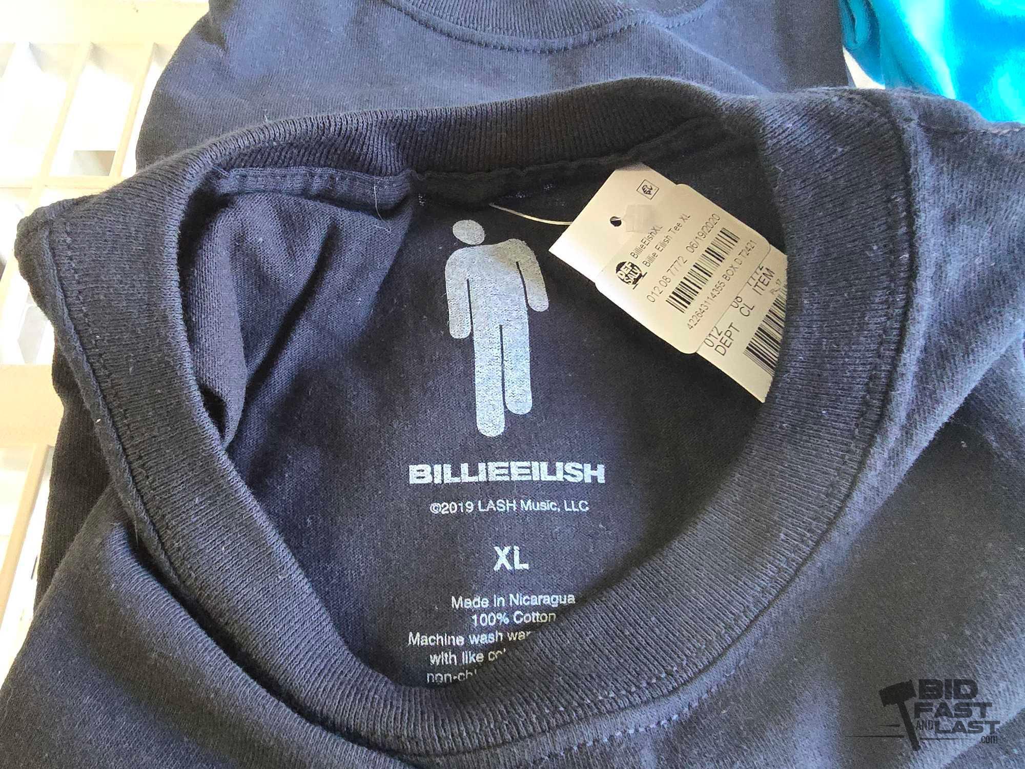 NEW!!! (8) Billie Eilish T-Shirts