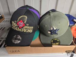 (14) MLB Hats