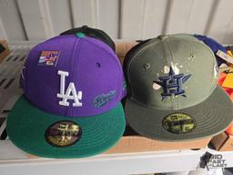 (14) MLB Hats