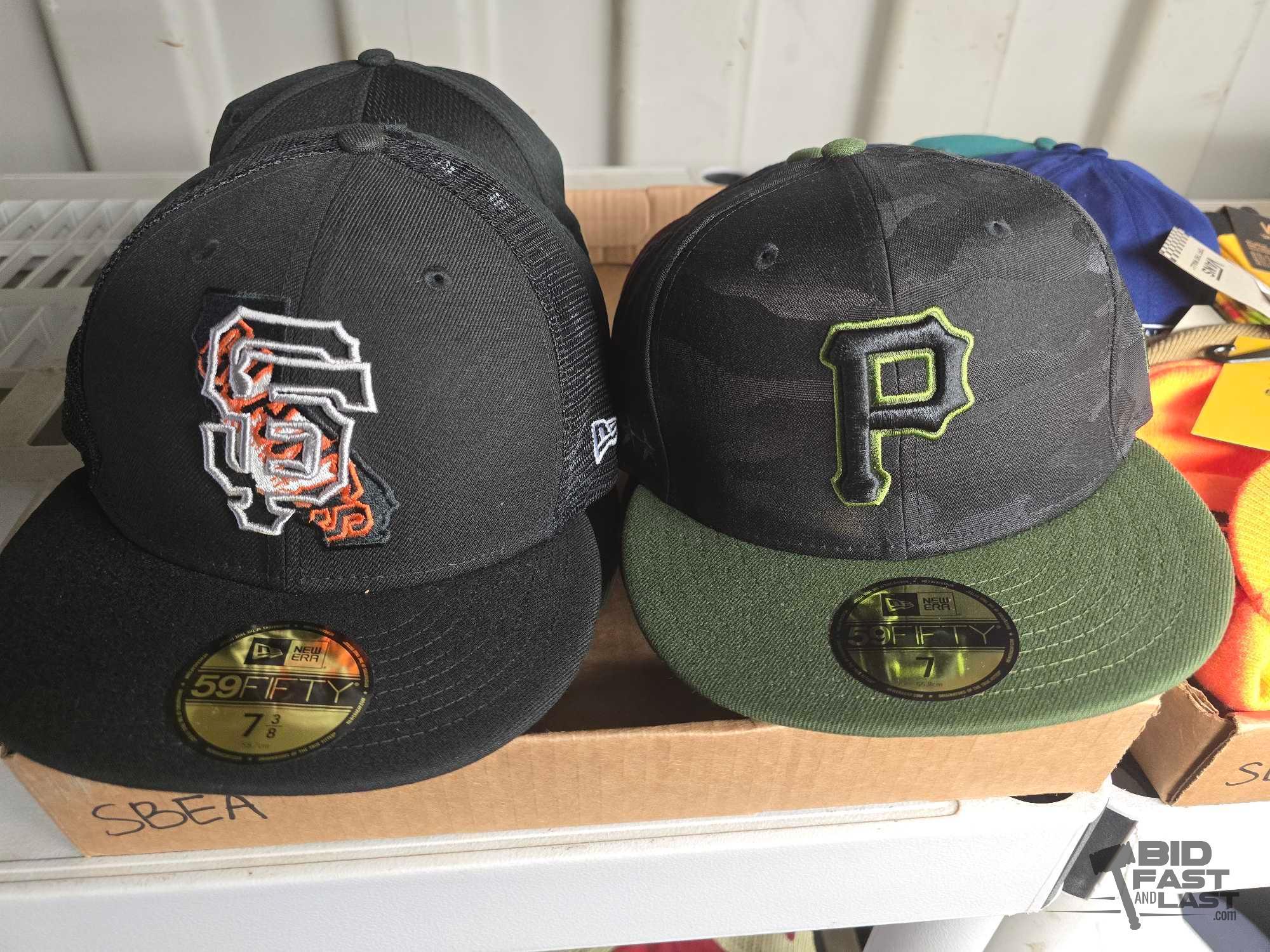 (14) MLB Hats