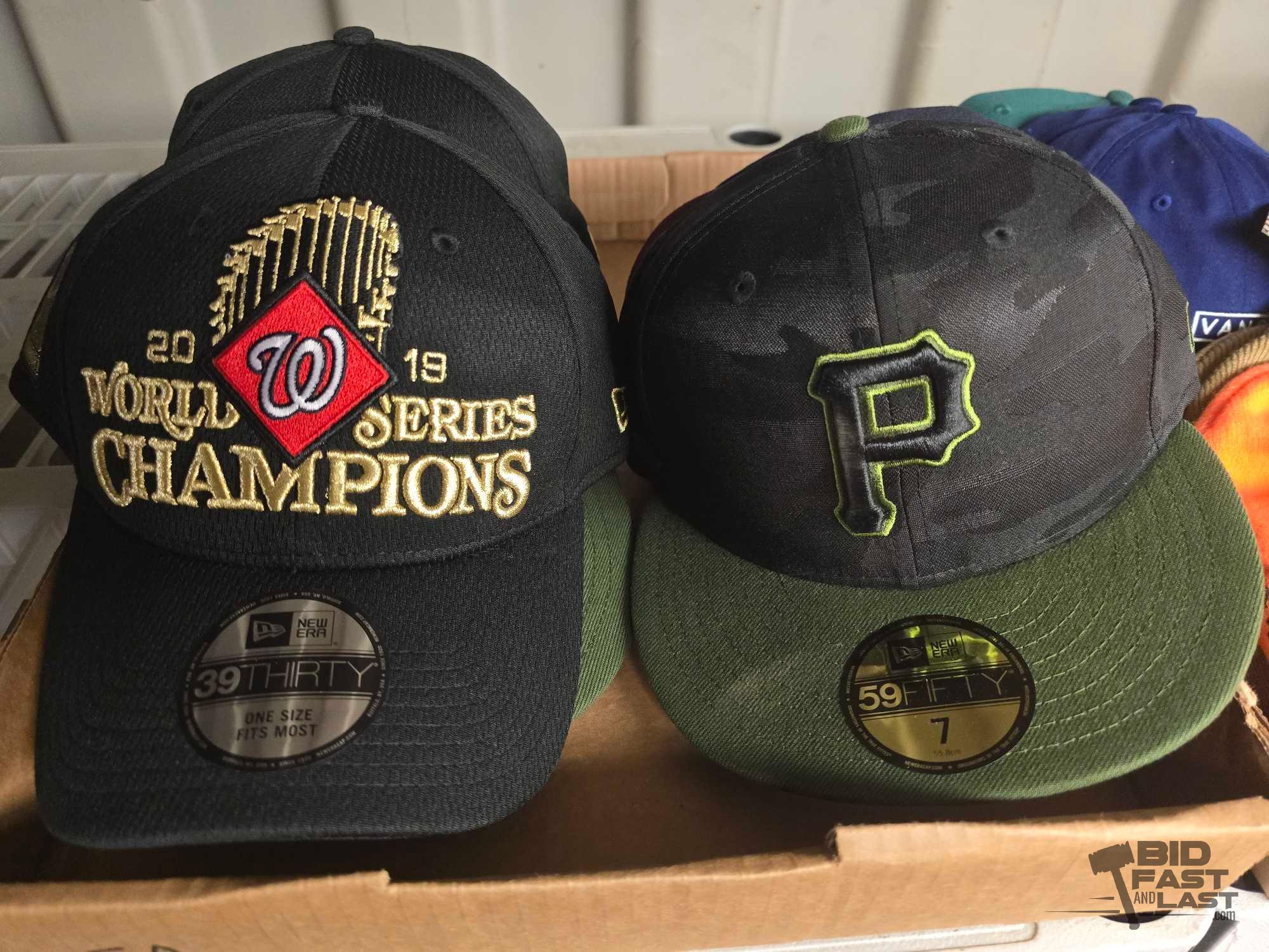 (14) MLB Hats