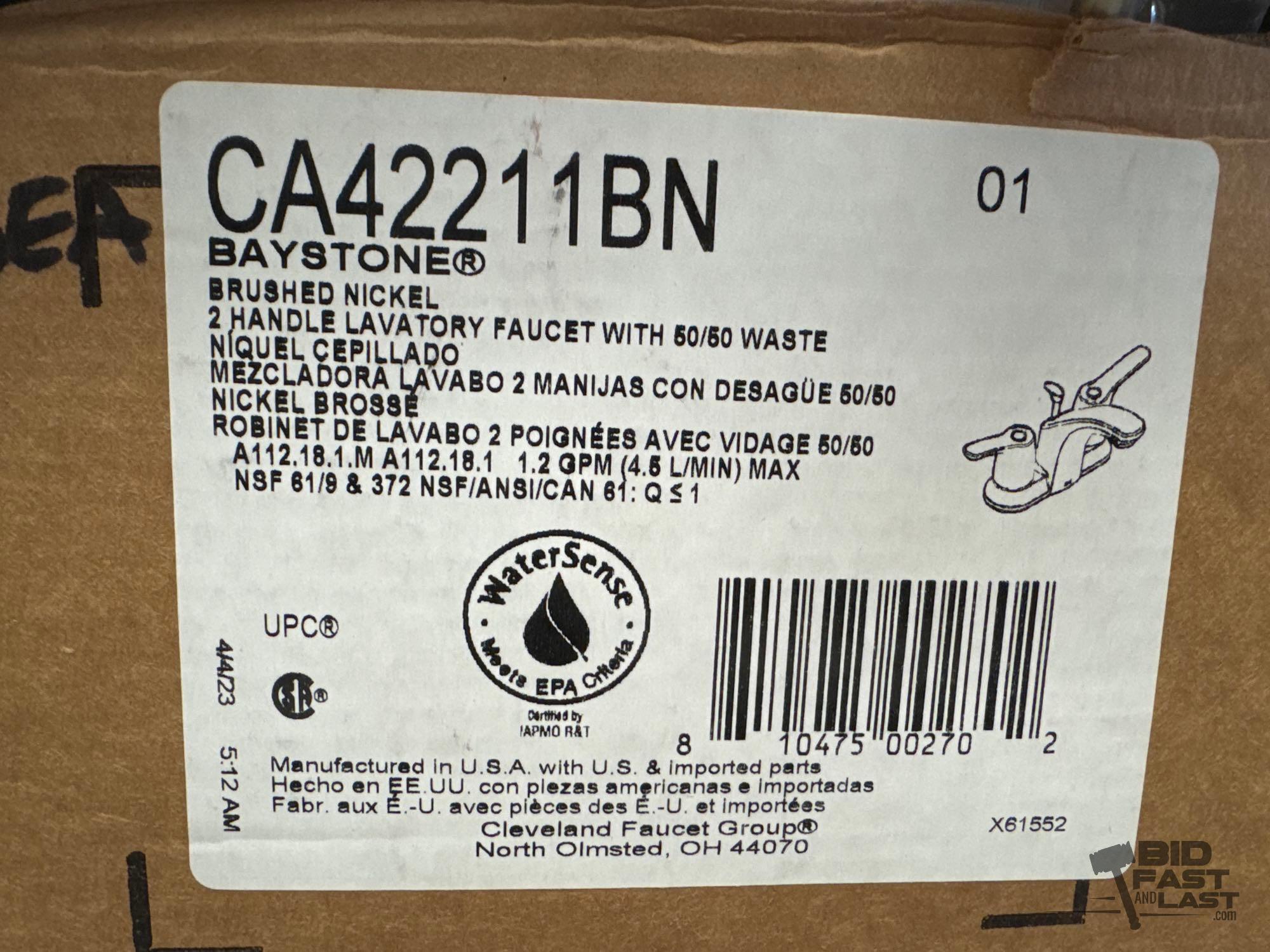 NEW!!! (5) 2 Handle Lavatory Faucet