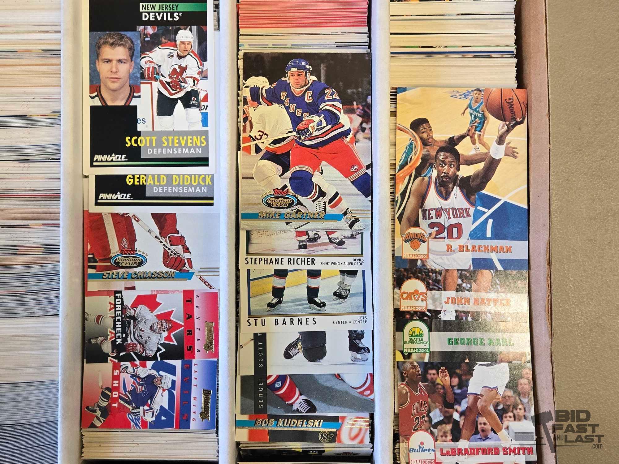 Over (500) Player Trading Cards