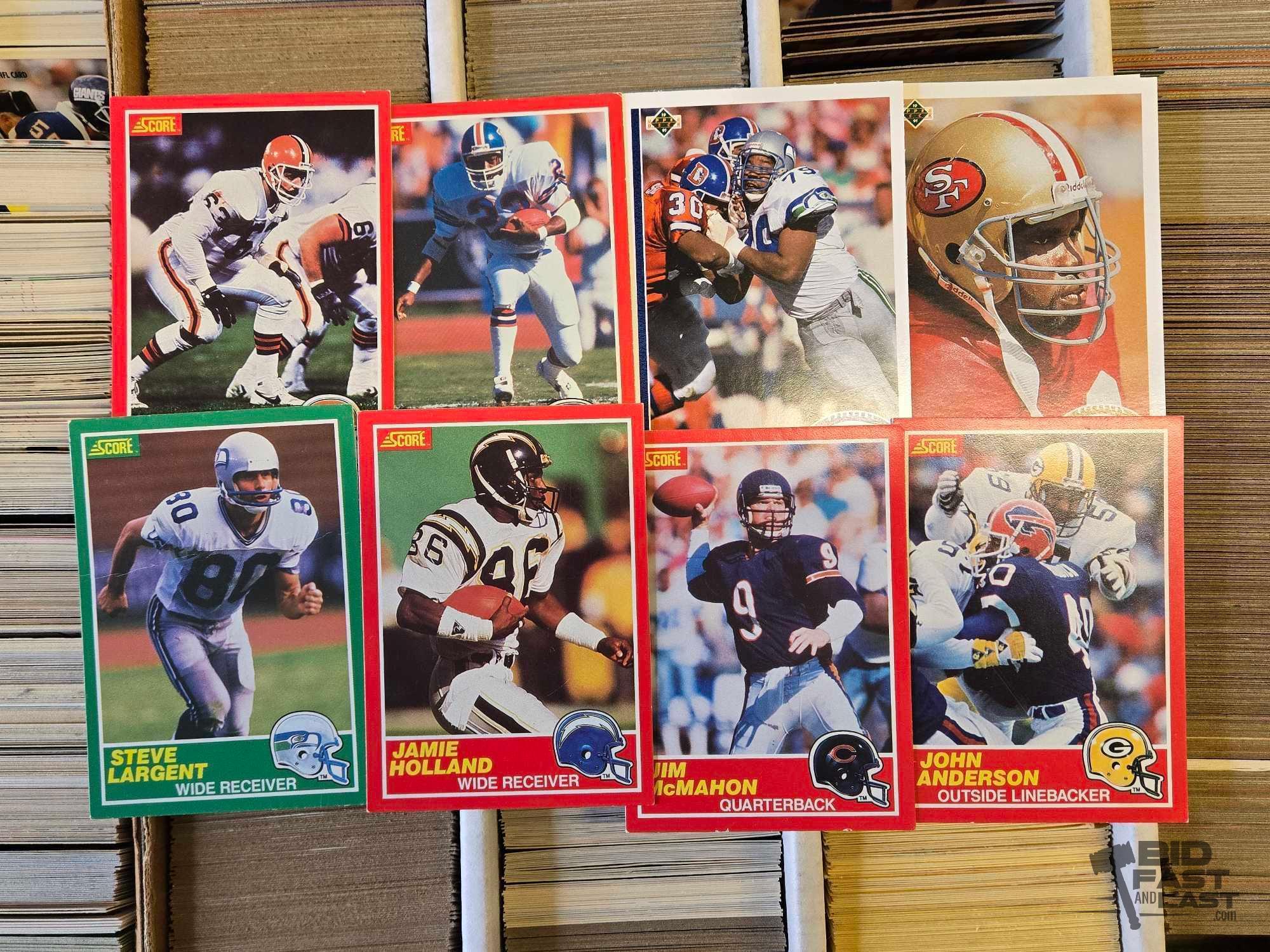 Over (500) Player Trading Cards