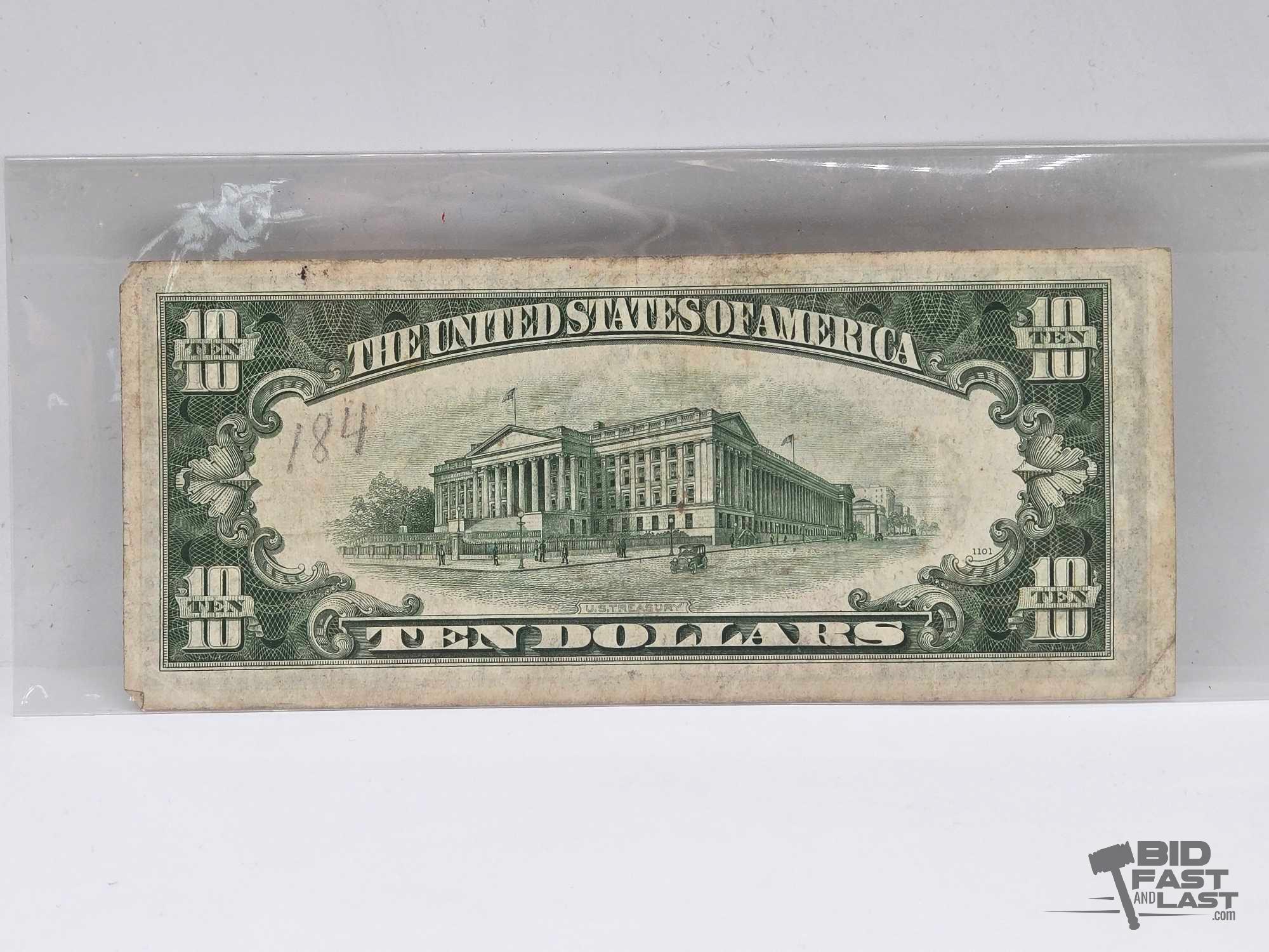 (6) 1934 $10 Federal Reserve Notes