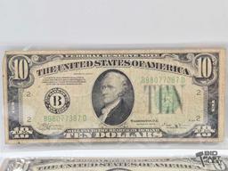 (6) 1934 $10 Federal Reserve Notes
