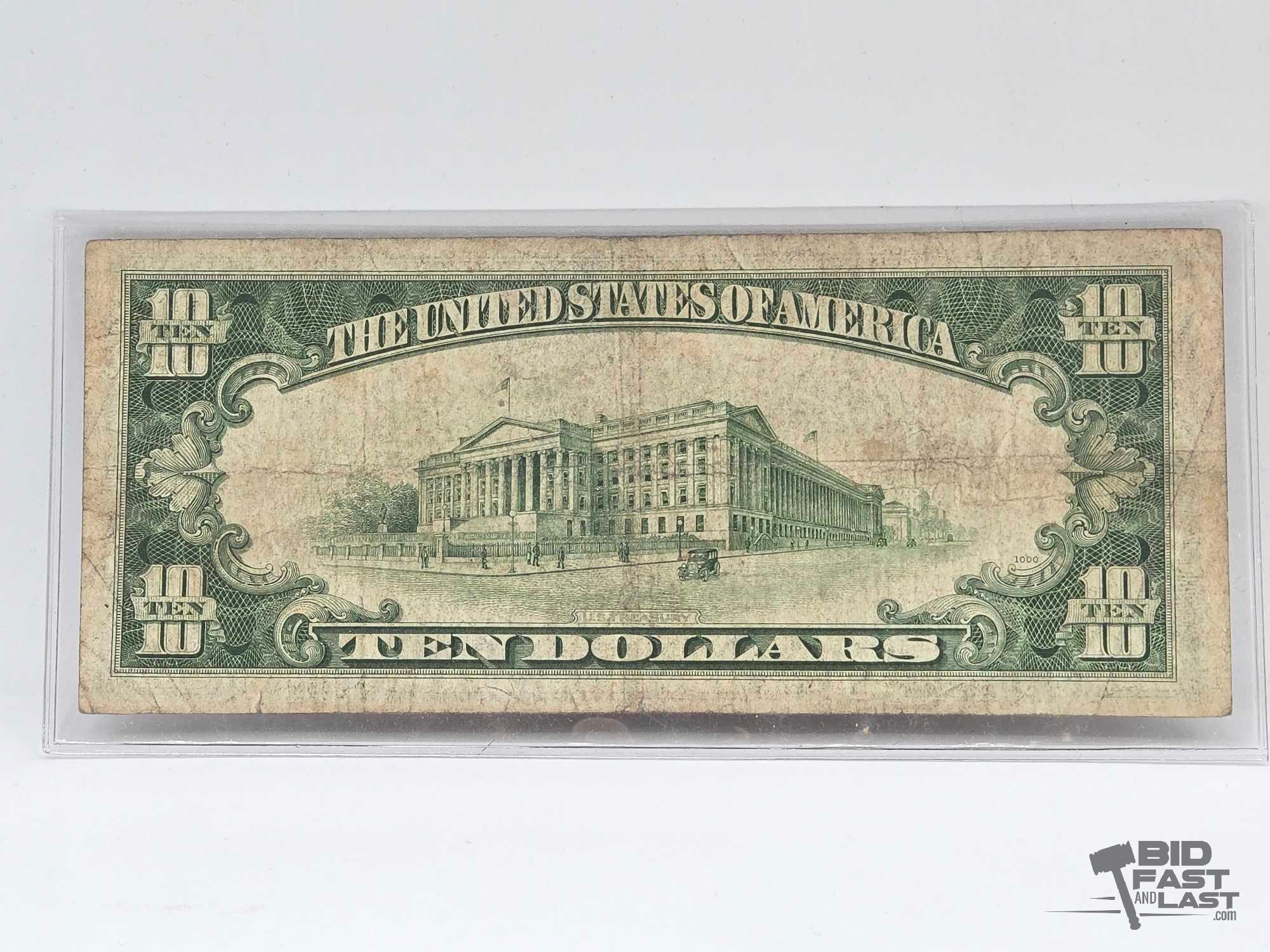 (6) 1934 $10 Federal Reserve Notes