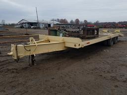 Double Axle Homeade Trailer