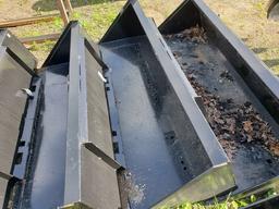 72in. Skidsteer Bucket/New