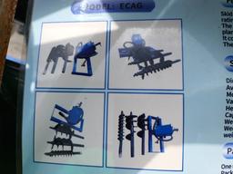 AGRO TK QT Post Hole Digger w/3 Augers