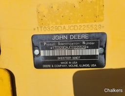 2012 John Deere 329D Skidsteer
