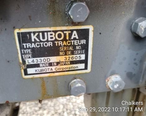 Kubota L4330 4x4 w/Ldr