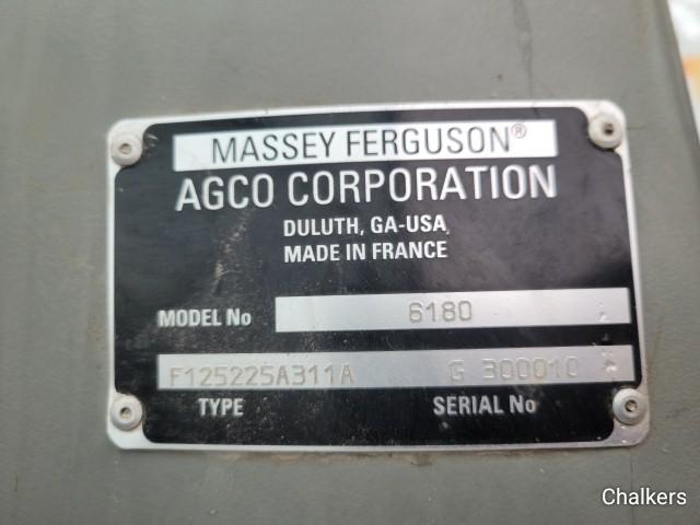 Massey Ferguson 6180 4x4 w/Cab/Ldr