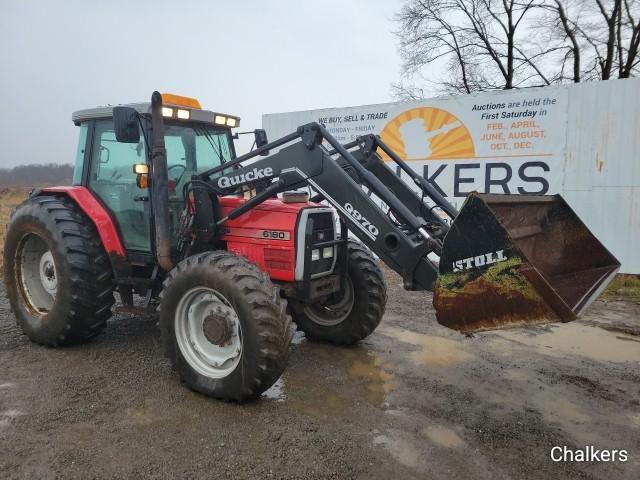Massey Ferguson 6180 4x4 w/Cab/Ldr