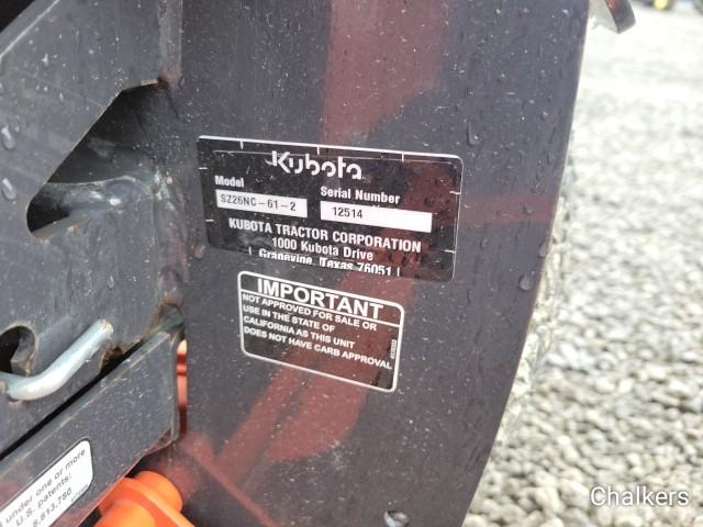 2021 Kubota SZ26-61 Stand On ZTR MOWER