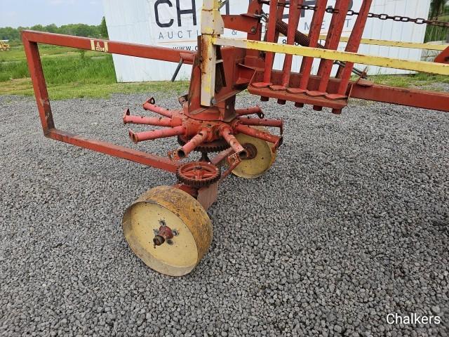 I&J Ground Drive Tedder Rake