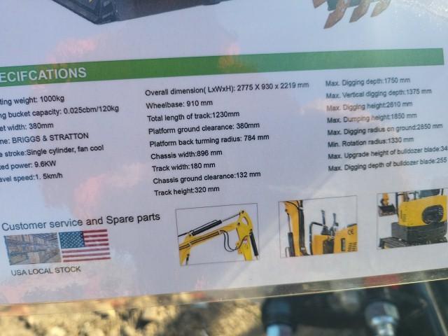VA13 Mini Excavator w/Thumb
