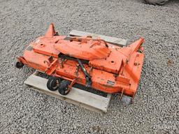 Kubota B2410 4x4 Loader Backhoe w/Belly Mower