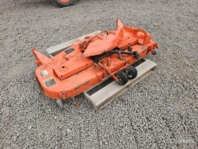 Kubota B2410 4x4 Loader Backhoe w/Belly Mower