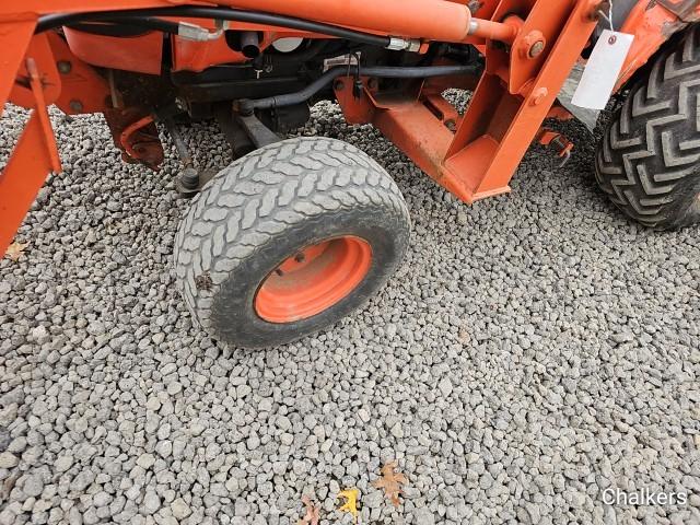 Kubota B2410 4x4 Loader Backhoe w/Belly Mower