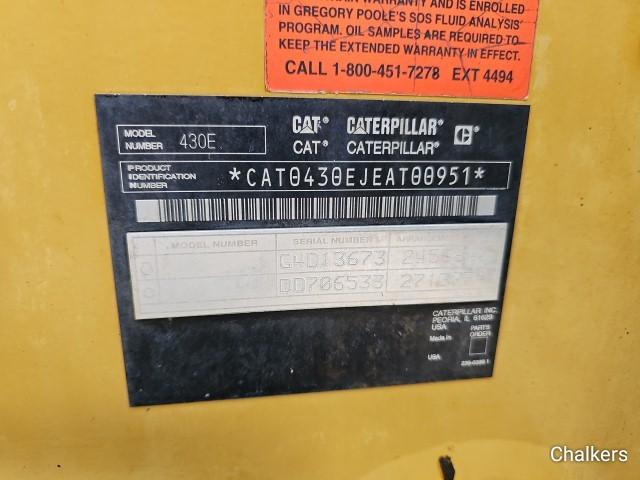 Cat 430E 4x4 Loader Backhoe