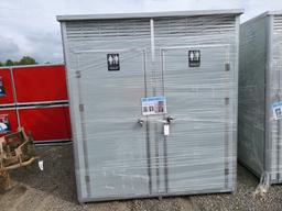Mobile Toilet w/2 Stalls