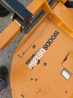 Woods DS1260 3pt. Brush Hog/very Nice