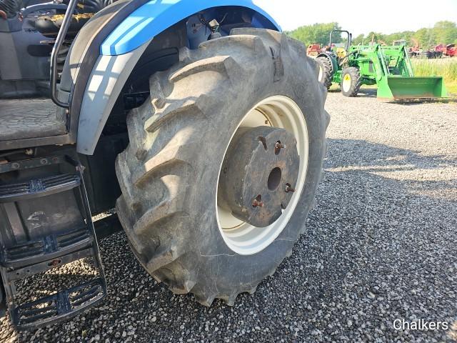 New Holland TS115A 2wd w/Side Arm Mower