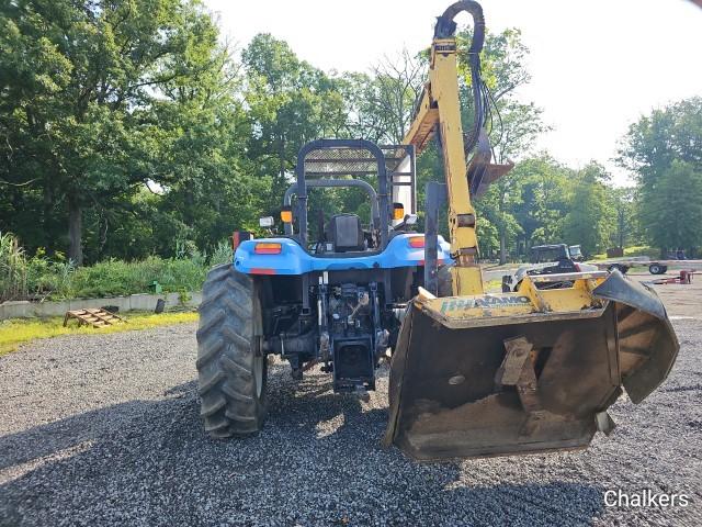 New Holland TS115A 2wd w/Side Arm Mower