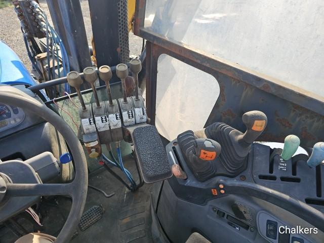 New Holland TS115A 2wd w/Side Arm Mower