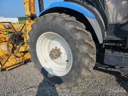 New Holland TS115A 2wd w/Side Arm Mower