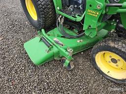 John Deere 2520 4x4 Loader Belly Mower