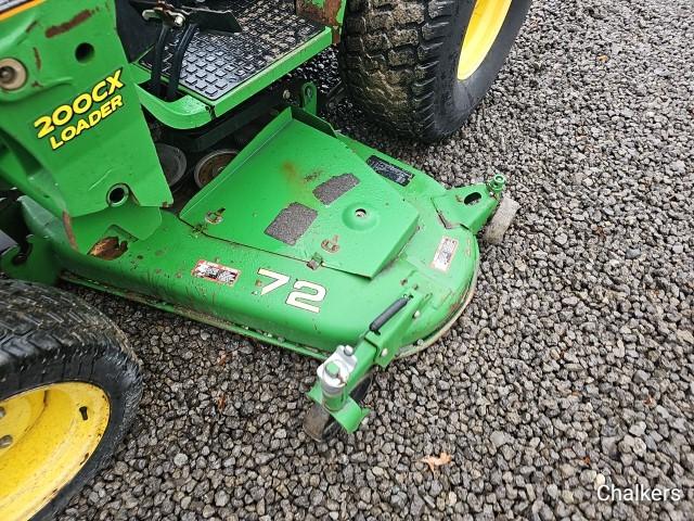 John Deere 2520 4x4 Loader Belly Mower