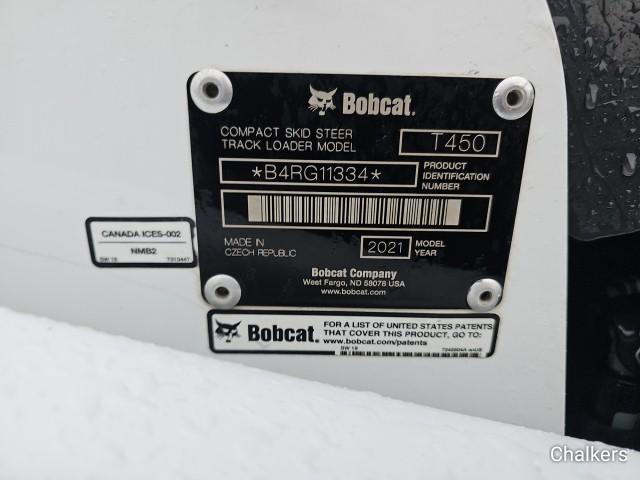 2022 Bobcat T450 Skidsteer