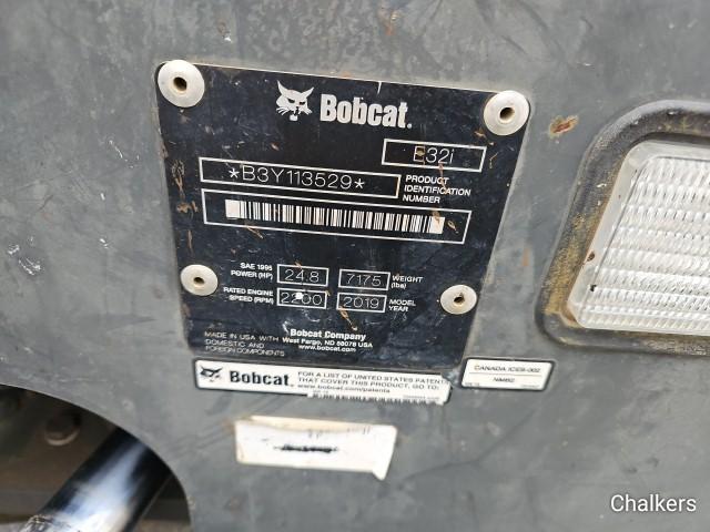 2019 Bobcat E32 Excavator
