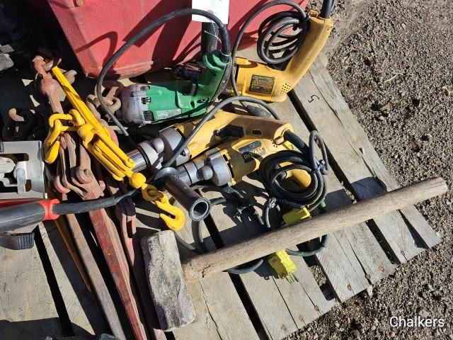 Skid of Misc. Power Tools/All Work