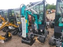 AGT QH13R Mini Excavator w/Cab/Unused