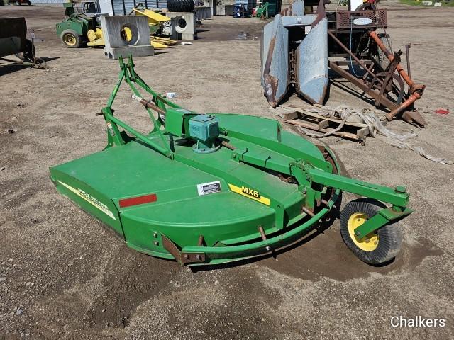 John Deere MX6 3pt. Brush Hog/AS IS/NO STUMP JUMPER OR BLADES