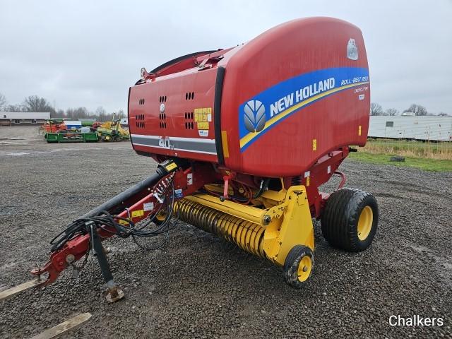 New Holland Roll Belt 450 Round Baler w/Net