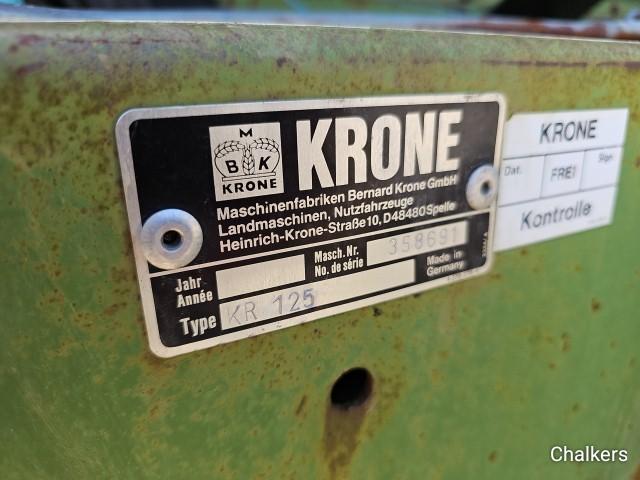 Krone 125 Round Baler