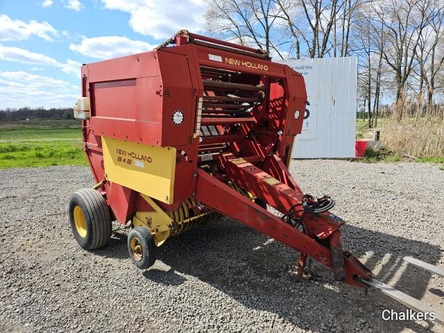 New Holland 848 Round Baler/Nice