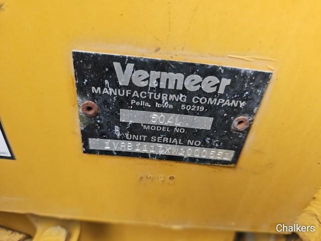Vermeer 504L Round Baler