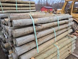 (45) 4x7 Treated Fence Posts